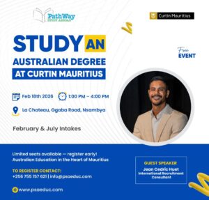 🎓 Study an Australian Degree at Curtin Mauritius! 🌍